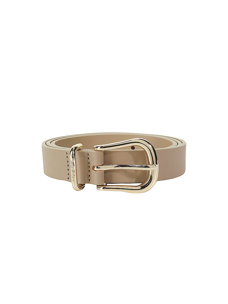 TOMMY HILFIGER Ledergürtel CHIC  braun | 75